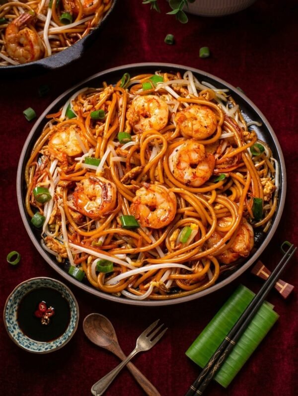 Signature Shrimp Chow Mein